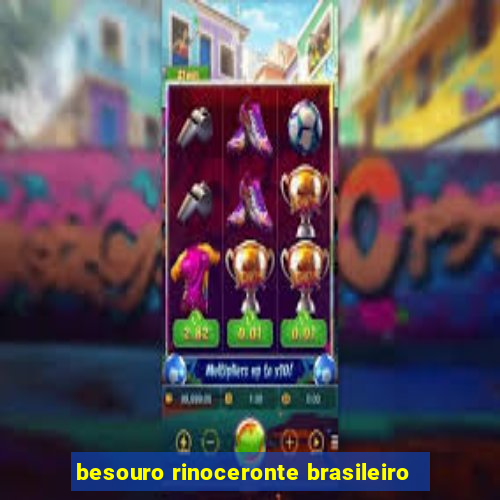 besouro rinoceronte brasileiro